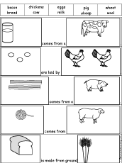 Animals And Their Homes Printable Worksheets