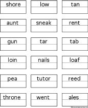 Animals And Their Homes Printable Worksheets