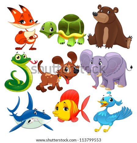 Animals Cartoon Characters