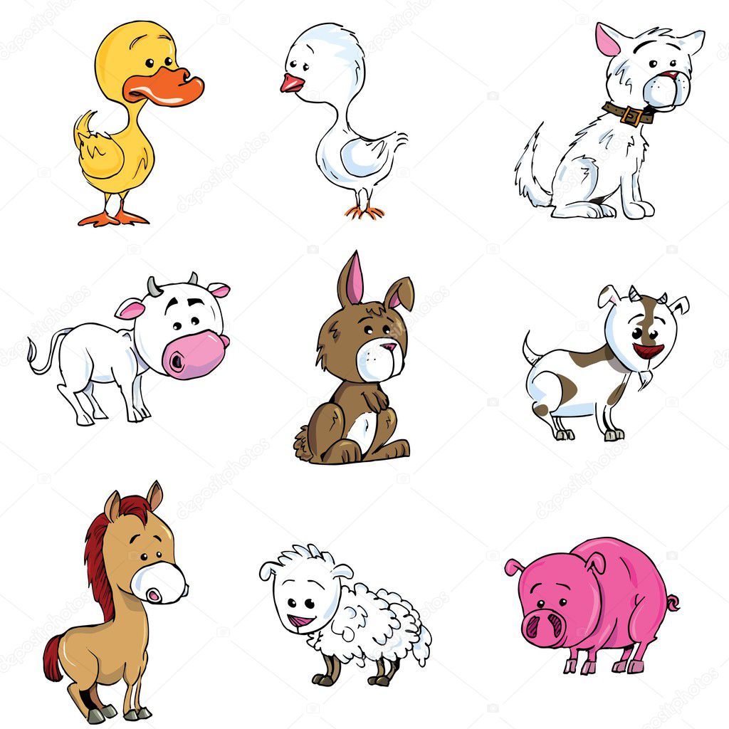 Animals Cartoon Pictures