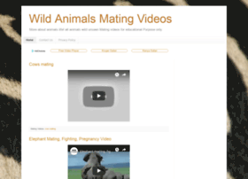 Animals Mating With People Videos