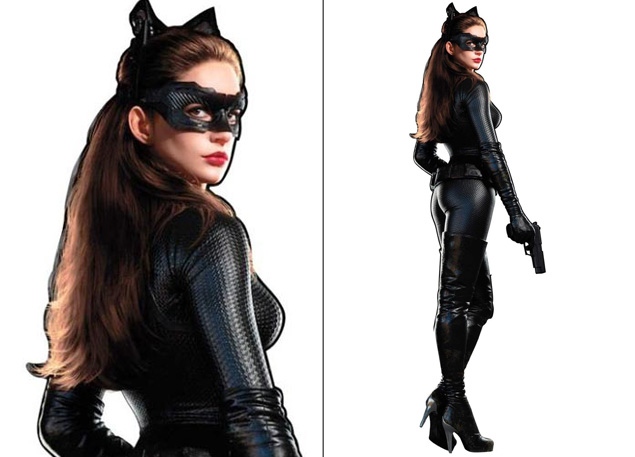 Anne Hathaway Catwoman Boots