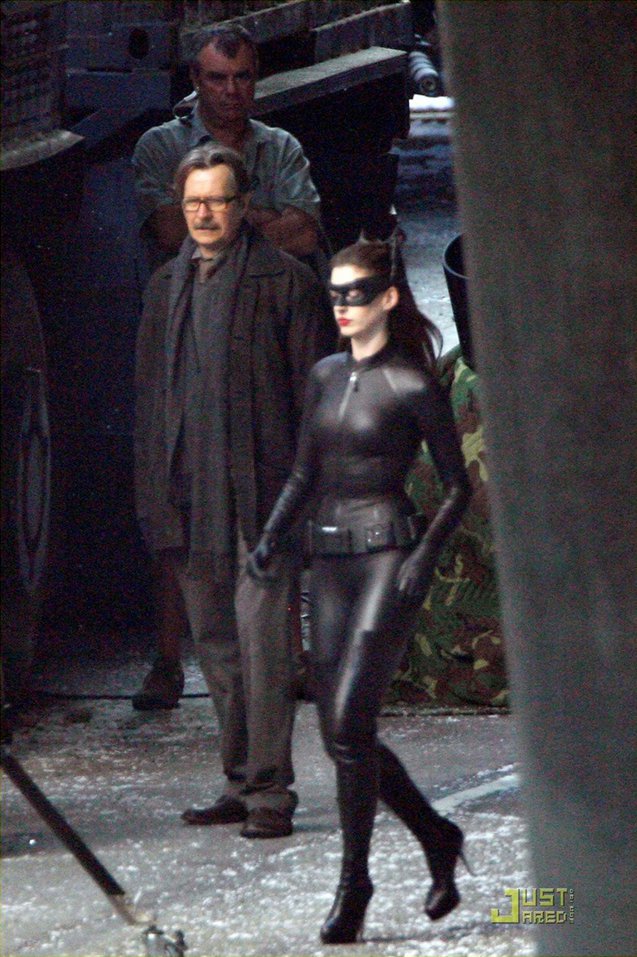 Anne Hathaway Catwoman Boots