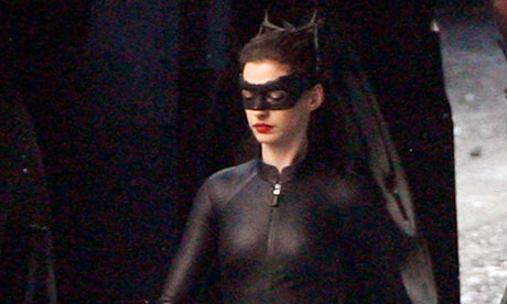 Anne Hathaway Catwoman Costume