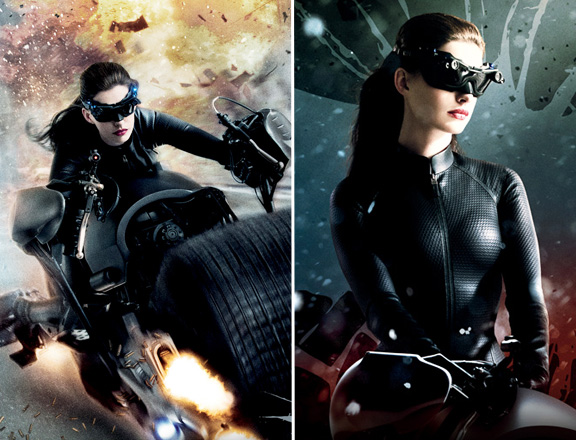 Anne Hathaway Catwoman Suit Material