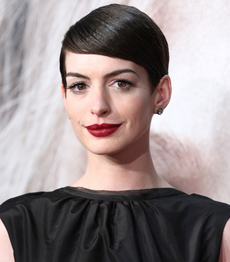 Anne Hathaway Les Miserables New York Premiere