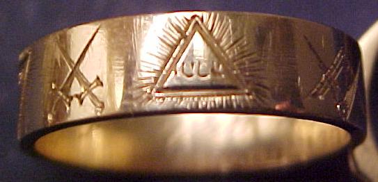 Antique Freemason Ring