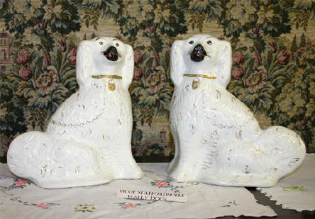 Antique Staffordshire Dogs