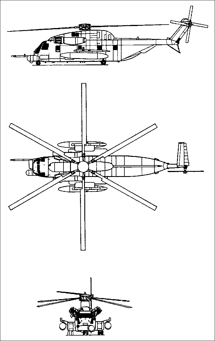 Apache Helicopter Side View