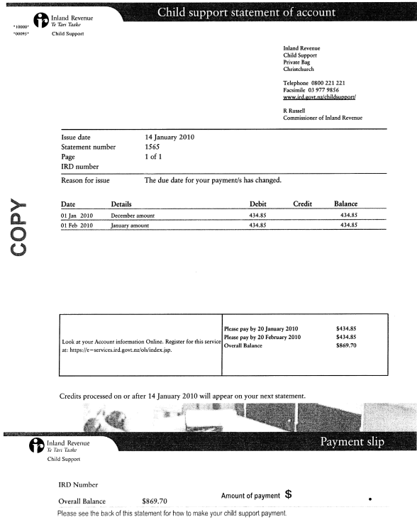 Appendix Example Page