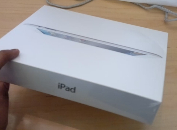 Apple Ipad 3 White Unboxing