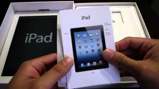 Apple Ipad 3 White Unboxing