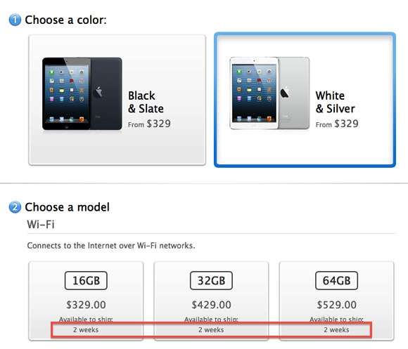 Apple Ipad Mini White Vs Black