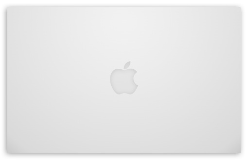 Apple Logo Wallpaper White