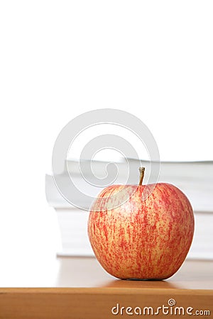 Apple On Teachers Desk