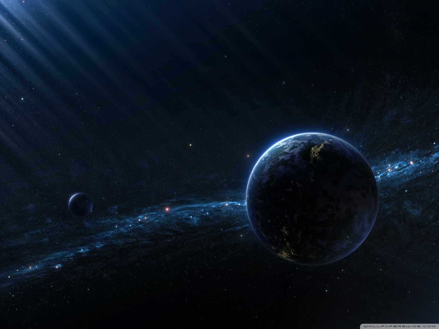 Apple Planet Earth Wallpaper