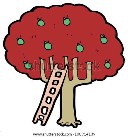 Apple Tree Cartoon