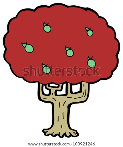 Apple Tree Cartoon Pictures