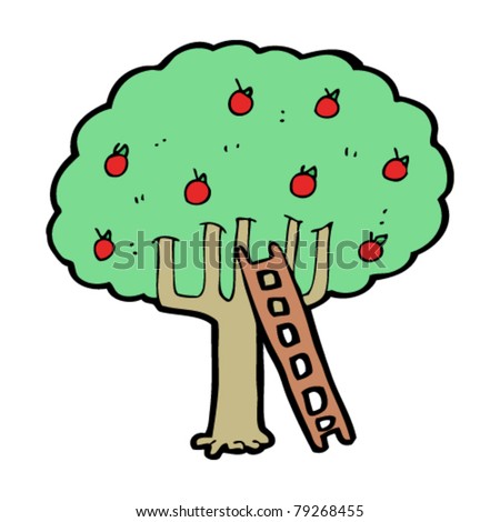 Apple Tree Cartoon Pictures