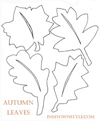 Apple Tree Leaf Template