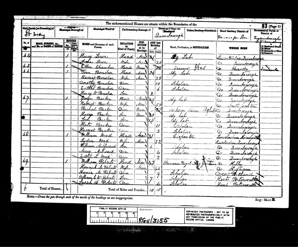 Archives Canada Census