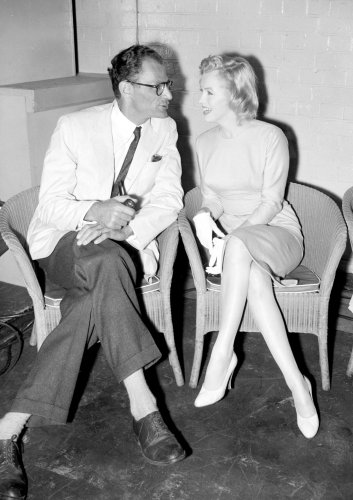 Arthur Miller And Marilyn Monroe The Crucible