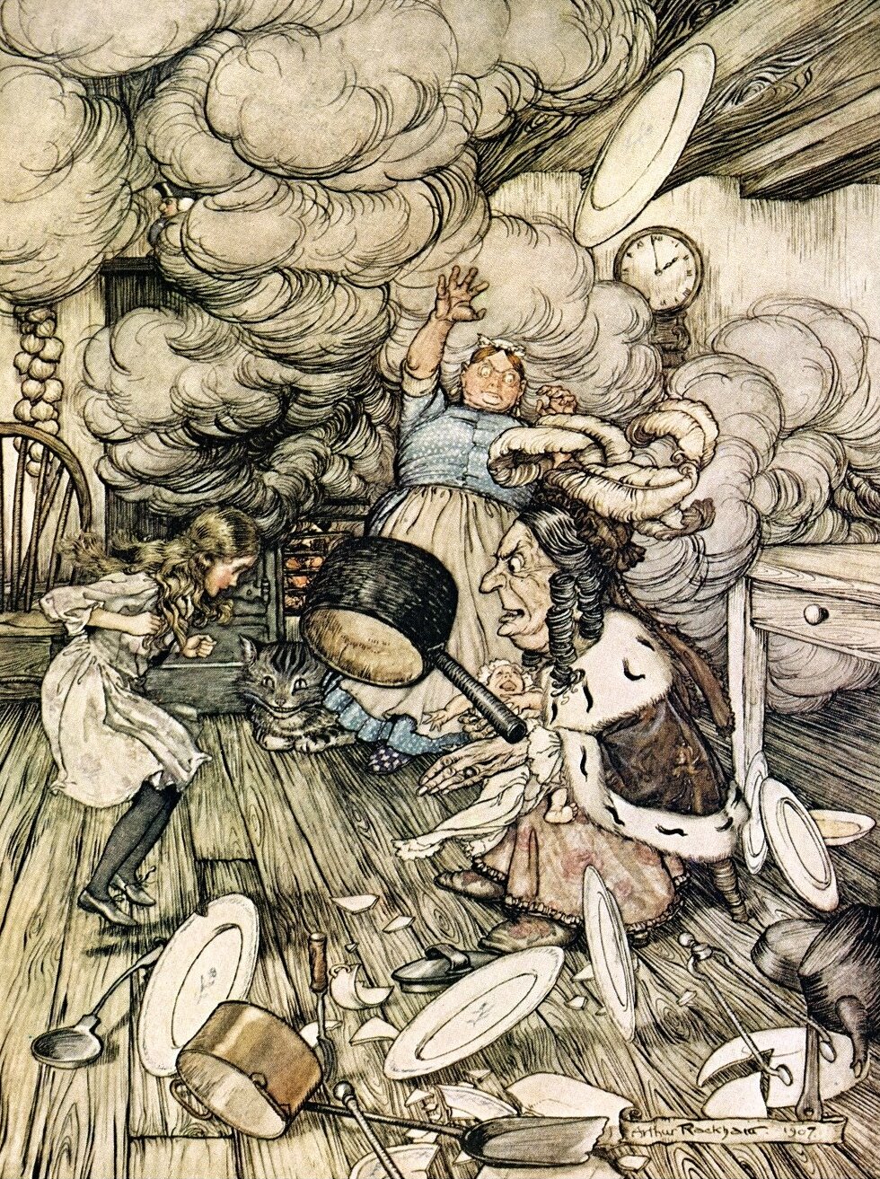 Arthur Rackham Alice In Wonderland