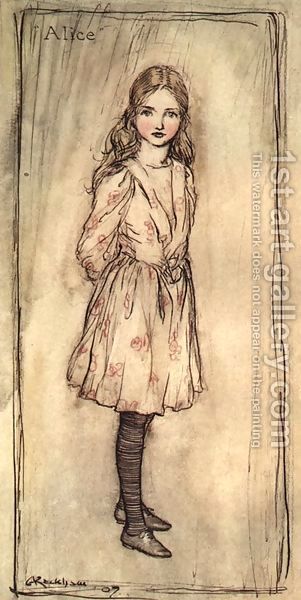 Arthur Rackham Alice In Wonderland Illustrations