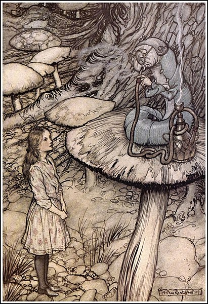 Arthur Rackham Alice In Wonderland Illustrations