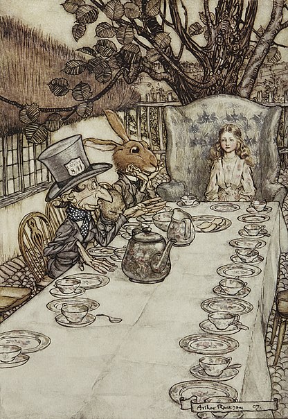 Arthur Rackham Alice In Wonderland Illustrations