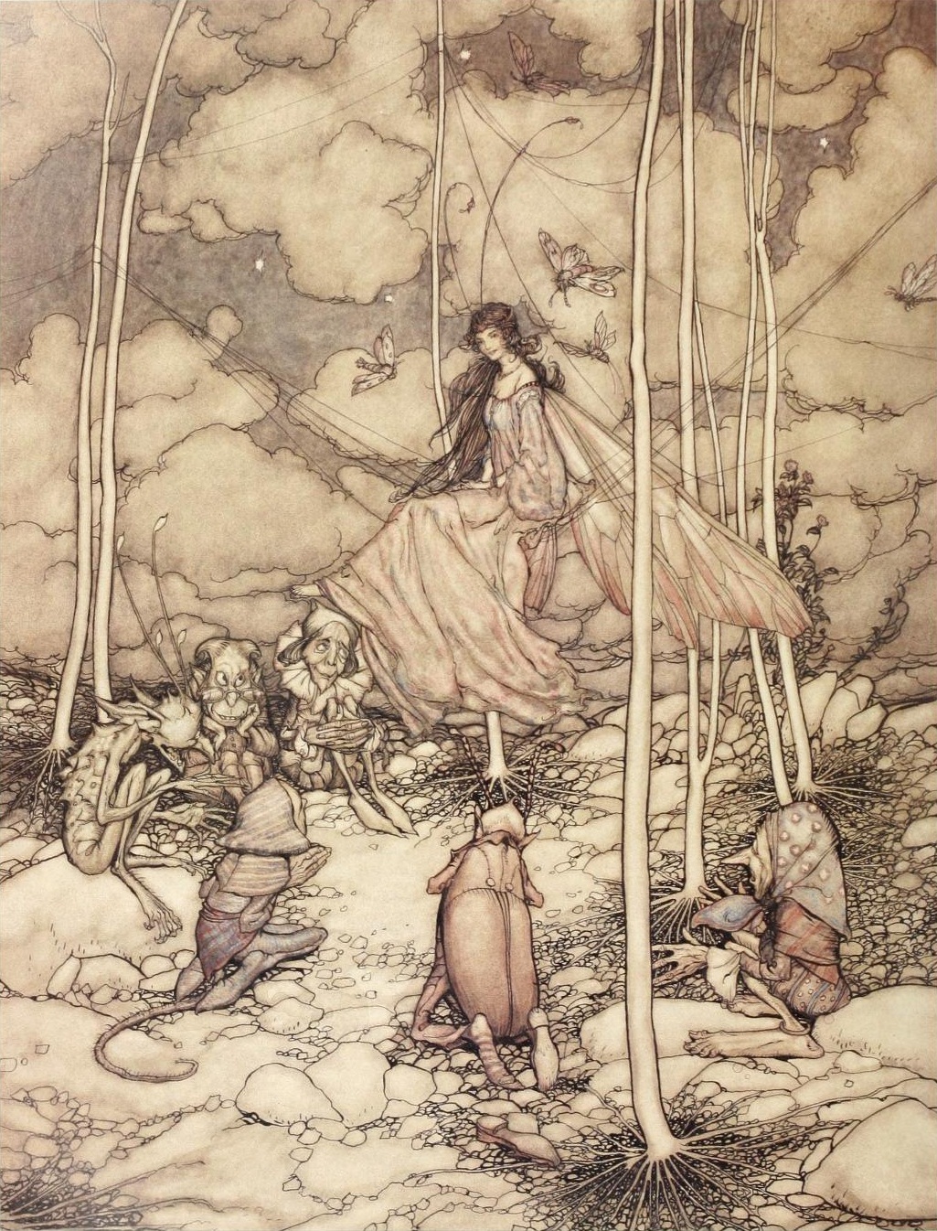 Arthur Rackham Illustrations Public Domain