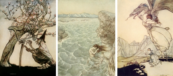 Arthur Rackham Illustrations Public Domain