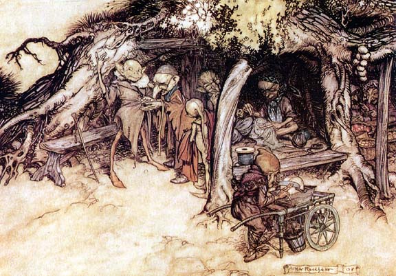 Arthur Rackham Illustrations Public Domain