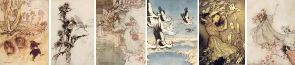 Arthur Rackham Illustrations Public Domain