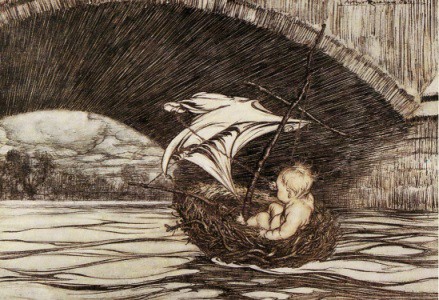 Arthur Rackham Peter Pan Kensington Gardens