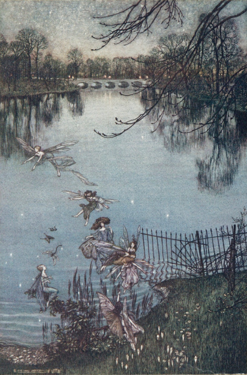 Arthur Rackham Peter Pan Kensington Gardens