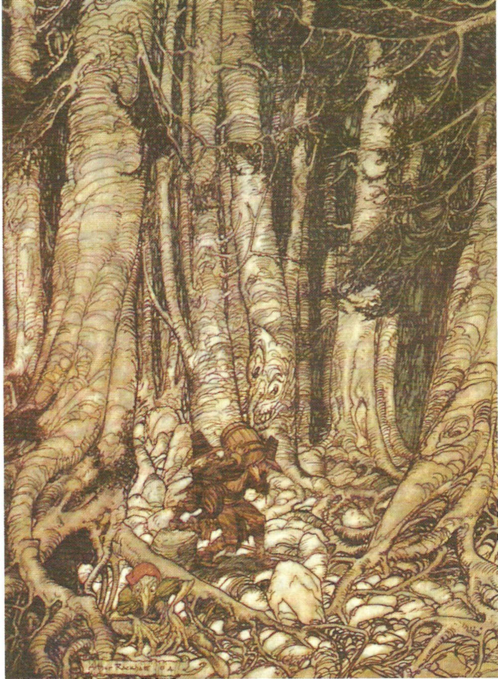 Arthur Rackham Trees