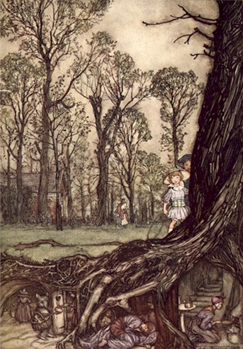 Arthur Rackham Trees