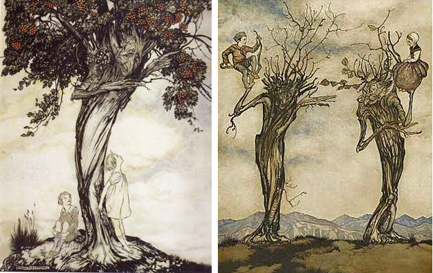 Arthur Rackham Trees