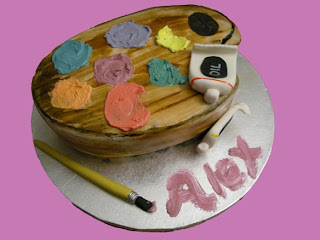 Artists Palette Cake