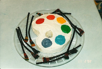 Artists Palette Cake