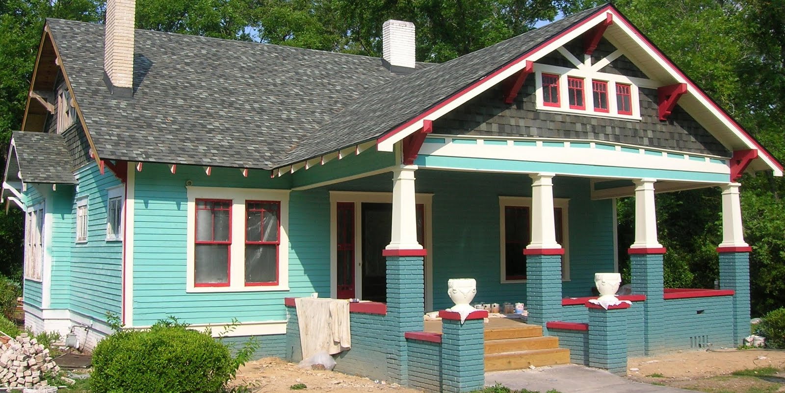 Arts And Crafts House Paint Colors