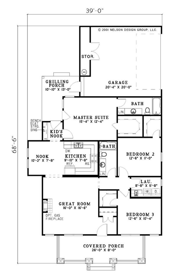 Arts And Crafts House Plans Small