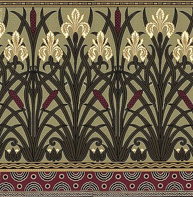 Arts And Crafts Wallpaper Frieze