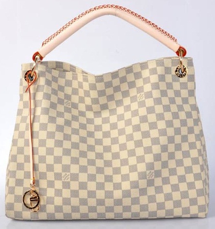 Artsy Mm Damier Azur