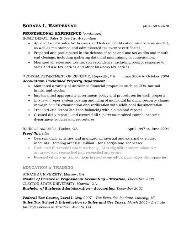 Assistant Accountant Cv