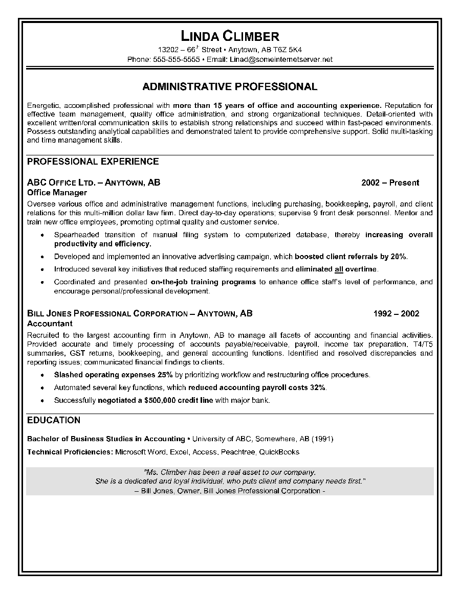 Assistant Accountant Cv Examples