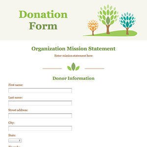 Association Membership Form Template