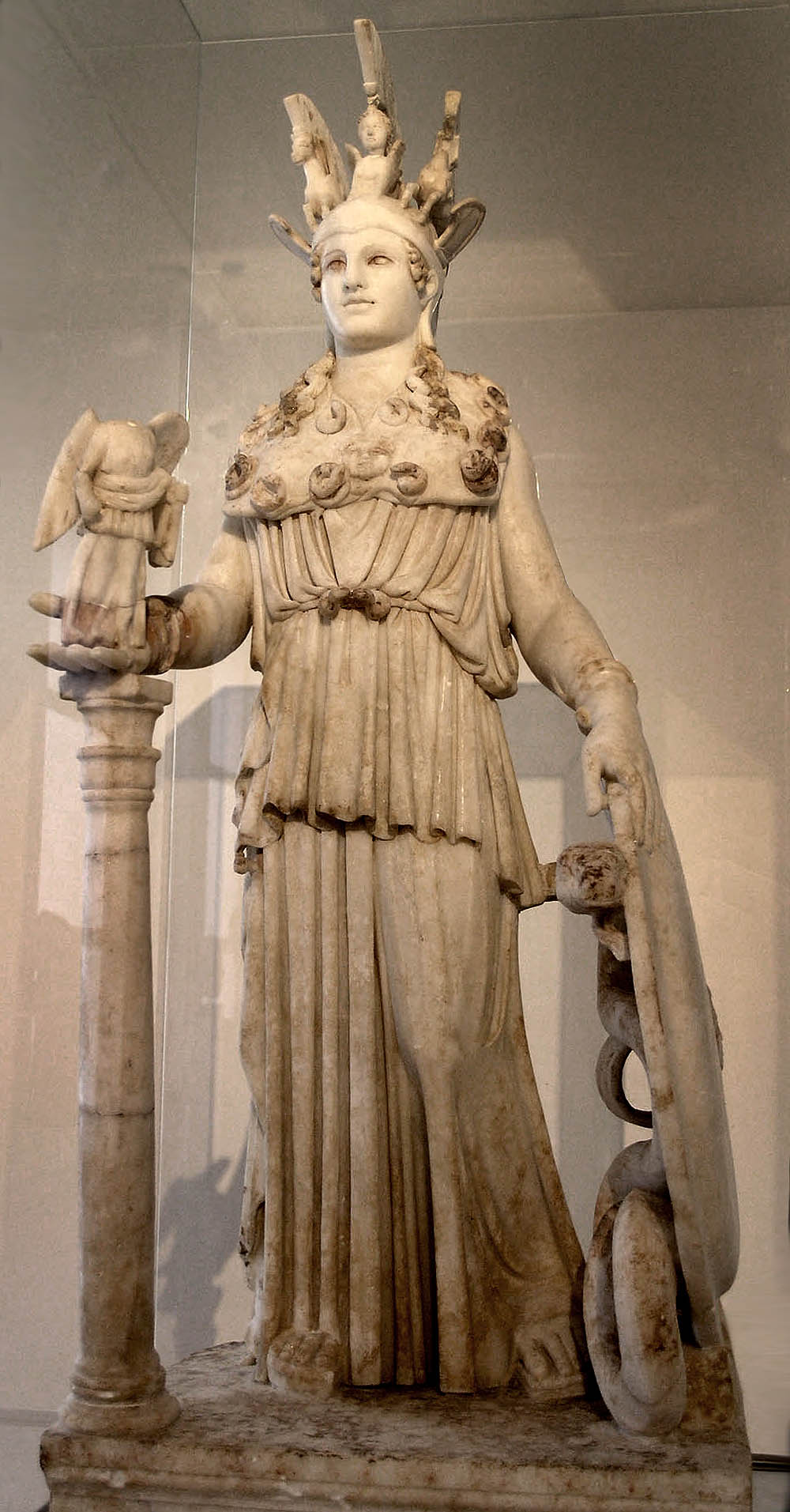 Athena Goddess Of Wisdom And War Statue