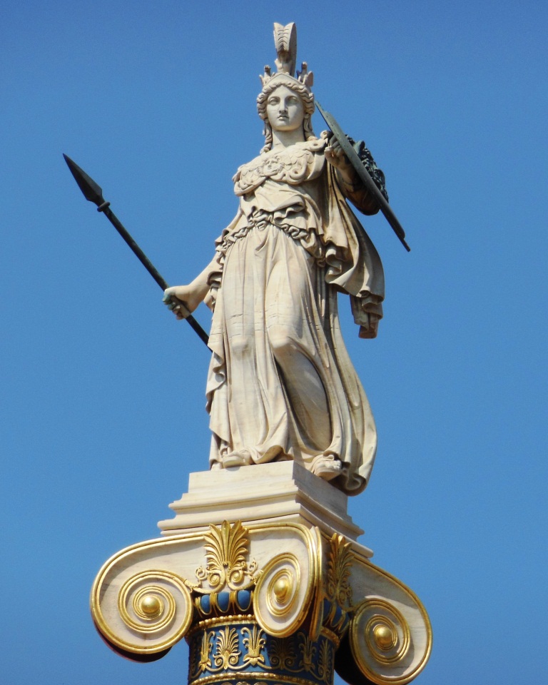 Athena Goddess Of Wisdom And War Statue